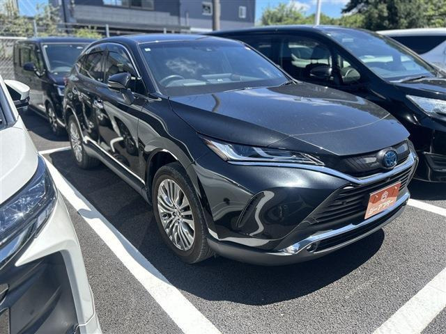 ハリアー 2.5 ハイブリッド E-Four Z レザーパッケージ 4WD 禁煙車 黒革シート 純正1...