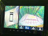 【全方位モニター用カメラ】専用のカメラにより、上から見下ろしたような視点で360度クルマの周囲を確認することができます☆死角部分も確認しやすく、狭い場所での切り返しや駐車もスムーズに行えます。