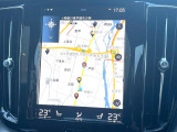 【9インチタッチスクリーン純正HDDナビ】「Apple Car Play」「Android Auto」対応のボルボ先進ナビゲーション「SENSUS」。