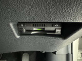 ETC車載器付きです。高速道路の料金所もスムーズに通過できます。
