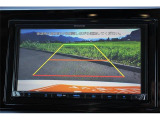 バックモニター付ですので、車庫入れも駐車もラクラクです。
