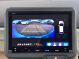 後方確認はバックカメラにお任せ♪後退時に便利で、駐車が楽になります♪
