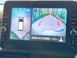 【アラウンドビューモニター】専用のカメラにより、上から見下ろしたような視点で360度クルマの周囲を確認することができます☆死角部分も確認しやすく、狭い場所での切り返しや駐車もスムーズに行えます。