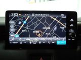 ホンダ純正ナビなのでダッシュボードにスッキリと収まっています。土地勘の無い所でも道に迷わず安心ですね!