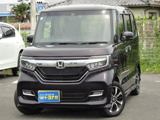 N-BOXカスタム G L ホンダセンシング 純正インターナビDTV 3画面バックカメラ