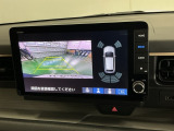 バックモニター付きで車庫入れも安心【カメラアングルは3パターンから選べます】知らない道でも安心して楽しくお出かけができます