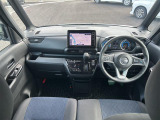 見晴らしがよく開放的な車内。視界も良好です。