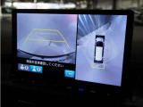 ◆全周囲カメラシステム◆運転席から見えにくい後方などをナビ画面で確認でき運転を支援するシステムです!