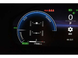 マルチインフォメーシヨンディスプレイ装備!E-Four(電子式4WDシステム)前後輪トルク配分を確認できます。