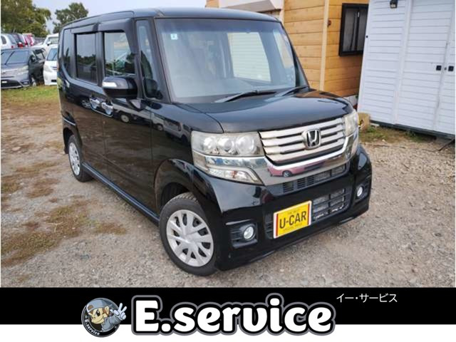 N-BOX G 4WD 車検有り即乗り ワンセグカーナビ プッシ