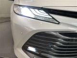 LEDヘッドライトです。デザイン性がよくとても明るいので、夜間の走行や悪天候でも安心です。しかも長寿命!