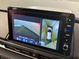 マルチビューカメラシステム搭載で駐車が苦手な方も全方向を確認しながらの駐車が可能です!カメラは選択可能でフロントだけサイドだけ等便利にご使用いただけます!