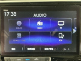 【オーディオ機能】オーディオは、フルセグTVの他にDVD/CDプレーヤーを装備♪もちろんFM/AMラジオもお聞きいただけますよ♪