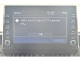 視認性が高いディスプレイ付きオーディオを装備、操作性も良好で直感的なソース選択が可能です。