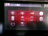 FM・AMラジオ、CD・DVD再生、フルセグTV、Bluetoothがご利用いただけるため、お好みに合わせてお楽しみいただけます。