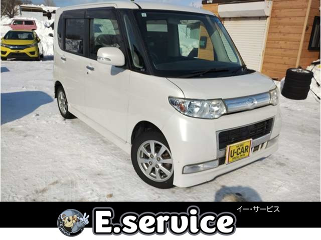 タントカスタム X 4WD 車検有り即乗り
