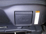 運転席を回転させるレバーです。