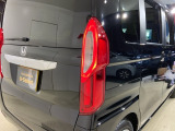視認性がいいテールランプ。後続車にも存在をアピール。