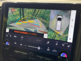 【パノラミックビューモニター】専用のカメラにより、上から見下ろしたような視点で360度クルマの周囲を確認することができます☆死角部分も確認しやすく、狭い場所での切り返しや駐車もスムーズに行えます。