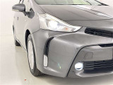 フォグランプ装着車です。暗い夜道の車両前方を明るく照らします
