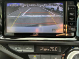 バックガイドモニターで、後方を確認しながら安心して駐車することができます。運転初心者も熟練者も必須の機能です。