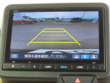 リアワイドカメラシステム!従来の視野に加えて、後方側方を約180&deg;まで見えるワイドビューと、後方を真上から見たような視野で駐車時などに便利なトップダウンビューの3つの視野があります!