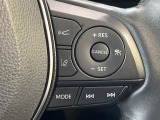 【レーダークルーズコントロール】高速道路での長距離走行が楽に!!自動で速度を保つクルーズコントロールが、衝突軽減システムと連携し、前方の車両を感知して車間を保つように速度調節してくれます!!