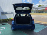 大きく開くリヤハッチ,荷物スペースも確保できます