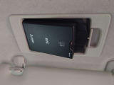 運転席のバイザー裏にはスマートインETC付きです♪