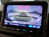 バックカメラもあるので後退時も安心です。視点も切り替えができて便利です。