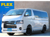 ハイエース長野店までお問い合わせお待ちしております! 新車ハイエースバンS-GLダークプライムⅡディーゼルターボ4WD!新車オフロードスタイル!ベッドキット付き!