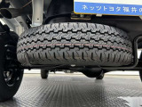 もしもの時に安心。スペアタイヤがあります。