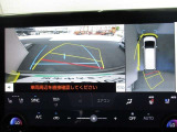 パノラミックビューモニター付きです。車両を上から見たような映像をディスプレイオーディオ画面に表示、運転席からの目線だけでは見にくい、車両周辺の状況をリアルタイムでしっかり確認できます。