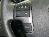 ステアリングスイッチ装備!運転しながら手元でオーディオの操作などができます。
