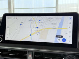 【ナビ画面】主に地図を表示し、目的地へのルート案内や渋滞情報などを表示するために使われます。