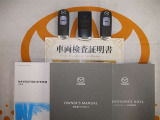 スマートキー&エンジンスターター付。取扱説明書とメンテナンスノートもあります☆品質評価シート付いてます!!