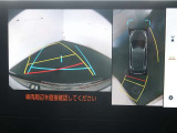 パノラミックビューモニター付きです。車両を上から見た様な映像を画面に表示。運転席からの目視だけでは見にくい、車両周辺の状況をリアルタイムでしっかり確認出来ます。
