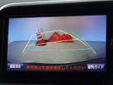 バックガイドモニターを装備しています、車庫入れもラクラクです。