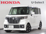 ワンオーナー車の2019年、スペーシアカスタム(ハイブリッドXSターボ)が入庫です。当社で下取りしたお車になります。こちらは1年の保証付!延長保証もお付けすることが出来ます。