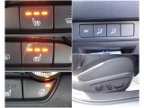 寒い季節に嬉しいハンドルヒーター&シートヒーター搭載。また運転席は電動シートでポジションの記憶も可能です。
