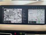 BMWのナビゲーションは操作性も良く、詳細な地図情報と交通状況を見やすく表示し、快適なドライビングをサポートしながら目的地までナビゲートします。