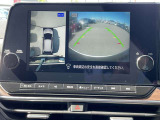 上から見たような画像で車庫入れなどに便利なアラウンドビューモニター