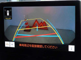 バックガイドモニターを装備しています、車庫入れもラクラクです。