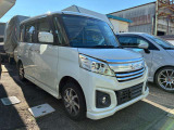 スペーシアカスタム XS ターボ デュアルカメラブレーキサポート 4WD 