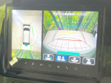 【全方位モニター用カメラ】専用のカメラにより、上から見下ろしたような視点で360度クルマの周囲を確認することができます☆死角部分も確認しやすく、狭い場所での切り返しや駐車もスムーズに行えます。