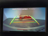 バックガイドモニターを装備しています、車庫入れもラクラクです。