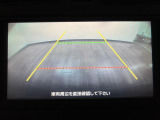 【バックカメラ】バックカメラで後方確認が簡単です。