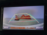 バックガイドモニターを装備しています、車庫入れもラクラクです。