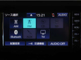 車内でCD等、多彩なメディアをお楽しみ頂けます♪