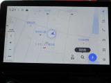 純正ナビはタッチパネル式で使いやすくお出かけもラクラク